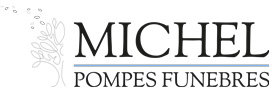 Logo pompes funèbres michel