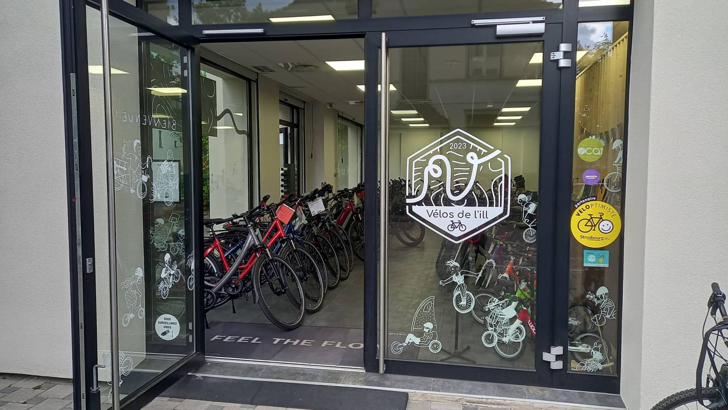 Magasin vélos de l'ill illkirch